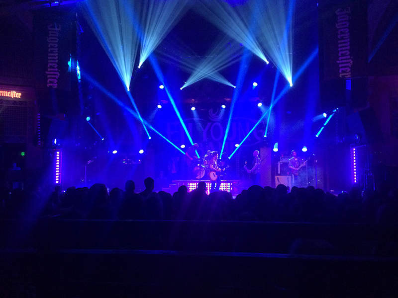 Eli Young Band's Live Shows Lit with grandMA2-controlled Clay Paky Fixtures