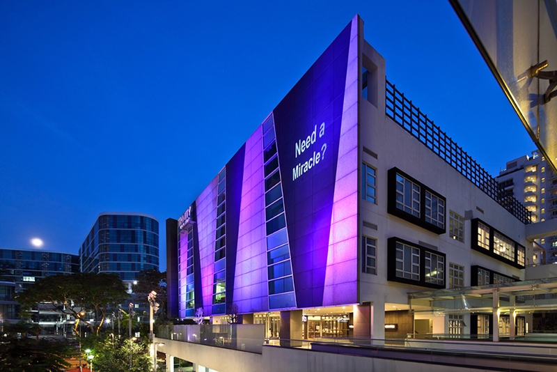 Trinity Christian Centre in Paya Lebar on the outskirts of Singapore lights up with Martin Professional lighting fixtures.