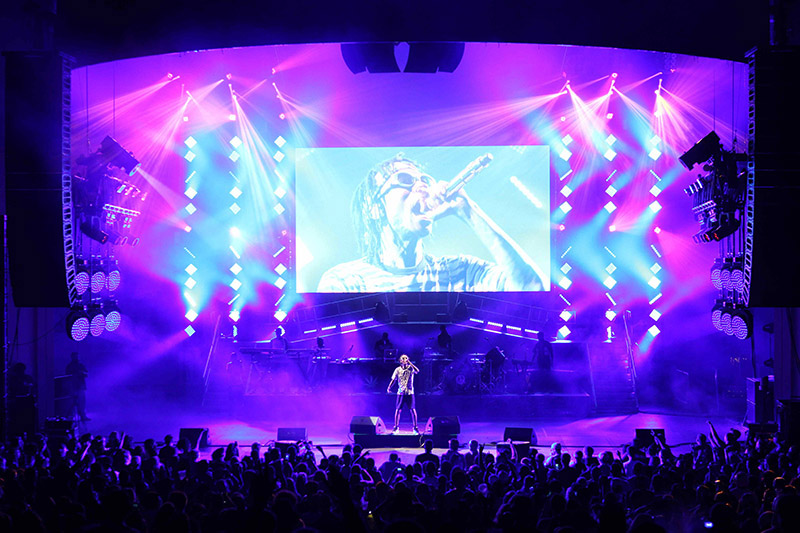 LD Jason Bullock Uses Ayrton Fixtures to Light Wiz Khalifa Tour
