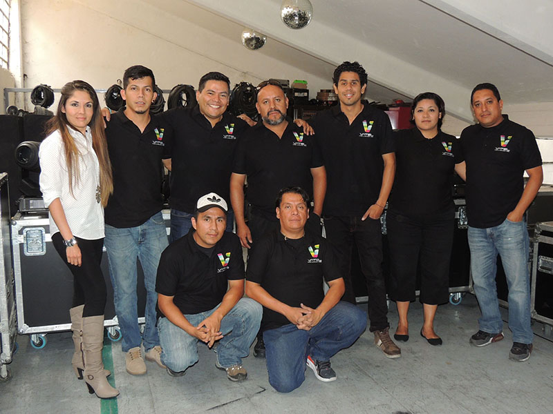 Miriam Villalobos (left) and Vatel's Staff