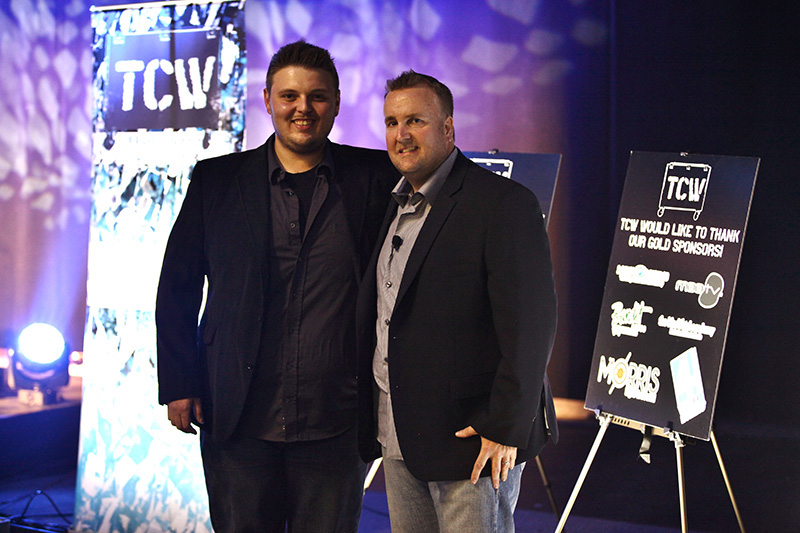 Erik Parker, Associate Director and Chris Lisle, Director of TCW. Photo by Tanner Roman/ROMAN Audio/Video