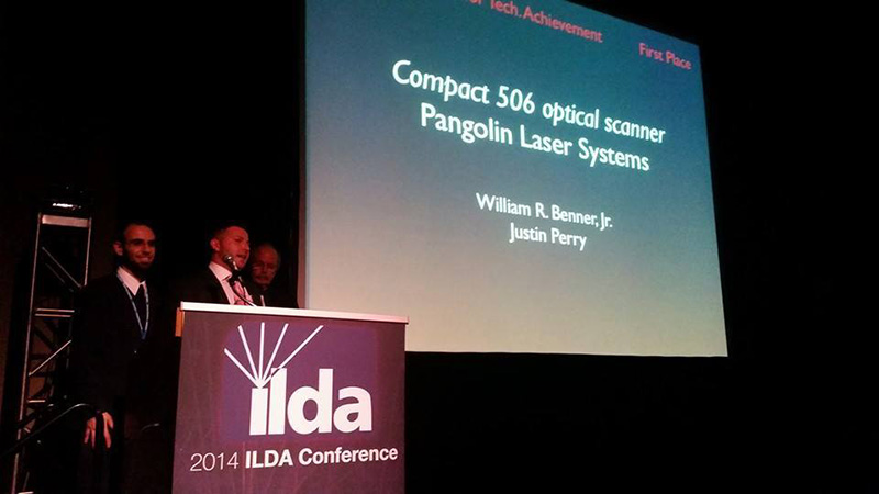 Pangolin was honored for its Compact 506 optical scanner