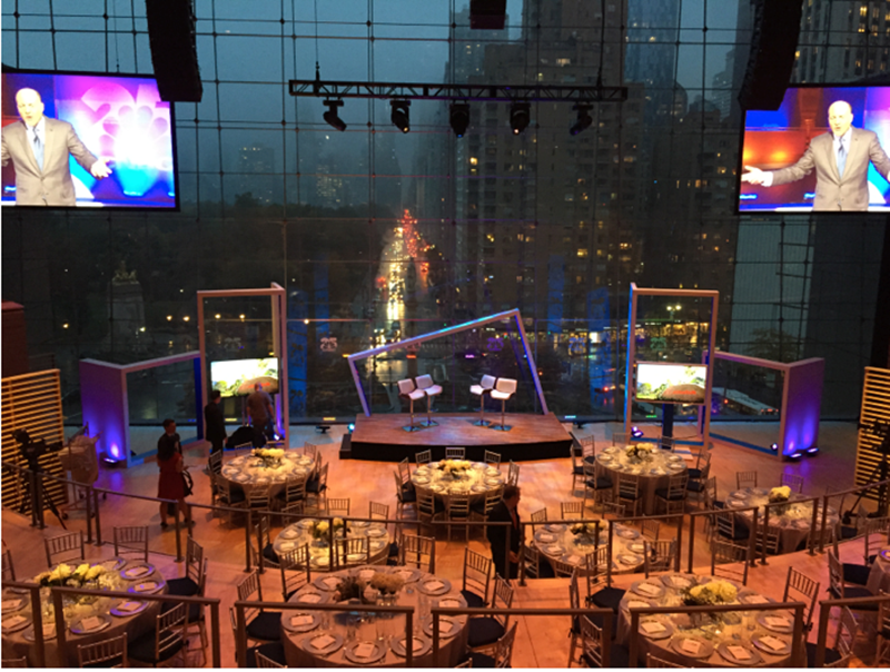 The Lighting Design Group Lights Event for CNBC