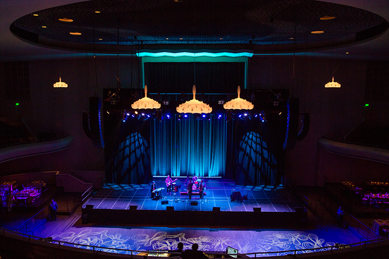 The Masonic in San Francisco installed Martin Professional lighting fixtures.