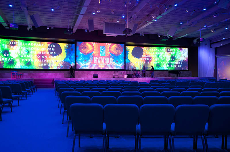 Selador Desire illuminates Services at New Venture Christian Fellowship