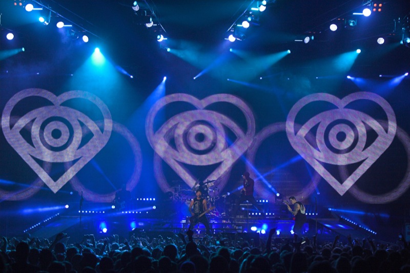 Robe lights All Time Low U.K. Tour (c) Louise Stickland