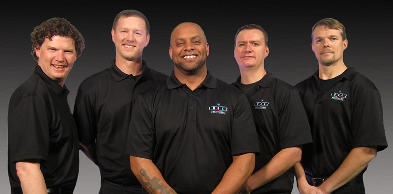 IPS Team, from left - Alan Eisenbach, Mitch Beede, Tyree Booker, Dave (Mac) McGuire, Nick Moore