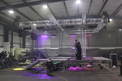 Lighting education with SGM at Backstage Academy