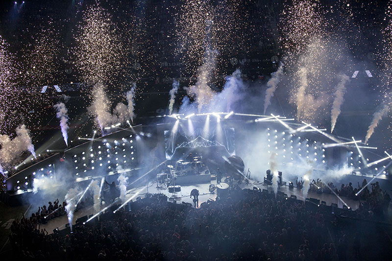 grandMA2 light consoles in Vancouver for the Grey Cup Halftime Show