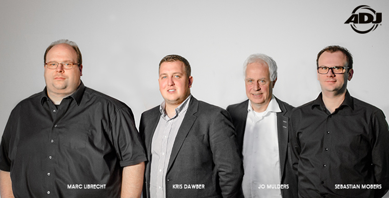 (L -R): Marc Librecht, Kris Dawber Jo Mulders, Sebastian Mobers