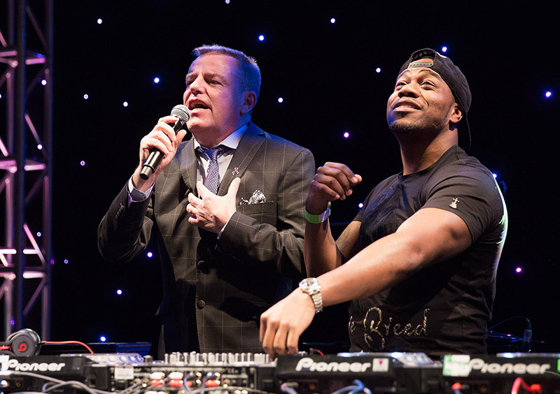 Suggs and DJ Locksmith (Rudimental)