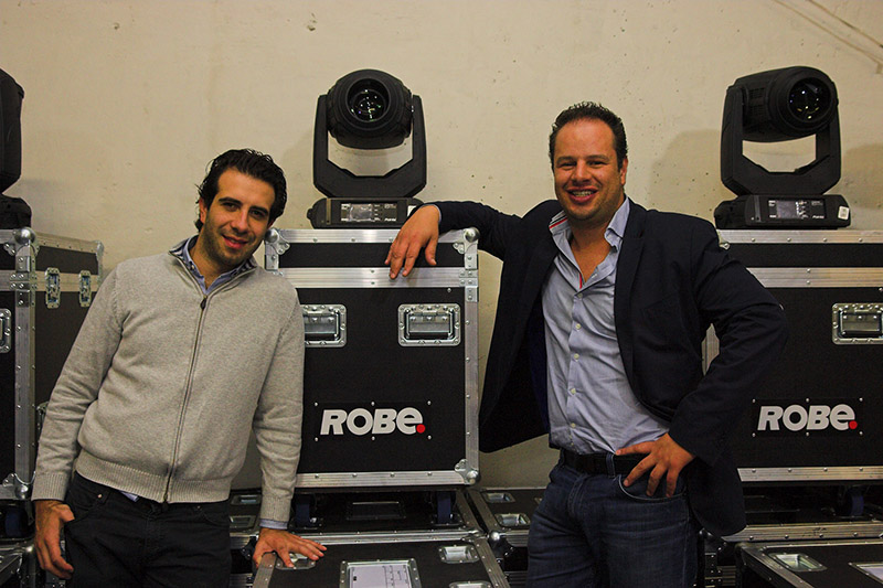 Gerardo Boue (left) and Manuel Macouzet Hierro