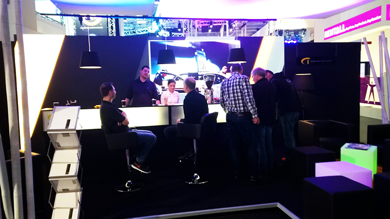 CT Group's stand at ProLight + Sound