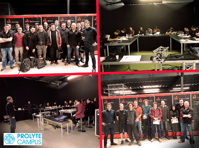 AED threw a Prolyte Campus training event April 22 and 23rd.