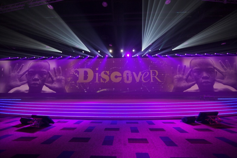 Robe fixtures travel to Sandton Convention Centre in Johannesburg for a high profile financial industry client (c) Louise Stickland