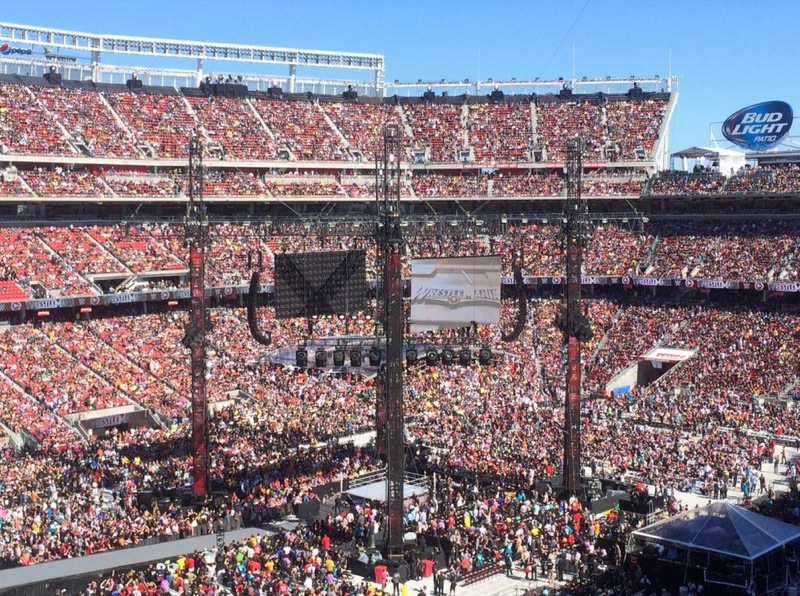 WWE at Levi Stadium calls on Syncrolite to provide A/V effects for WrestleMania 31