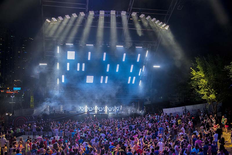 Ultra Music Festival 2015 - Worldwide Stage photo courtesy of Chauvet Professional.
