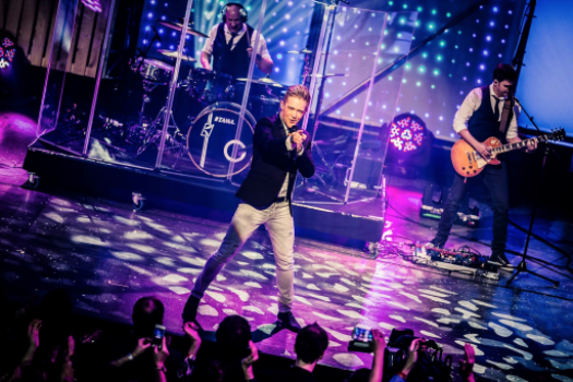 The stage of the 2015 Belgian MIA Awards. (c) Elke Briers