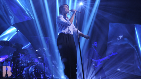 High End Systems' Hog 4 consoles were used to control lighting and video during the event. (c) Brit Awards 2015