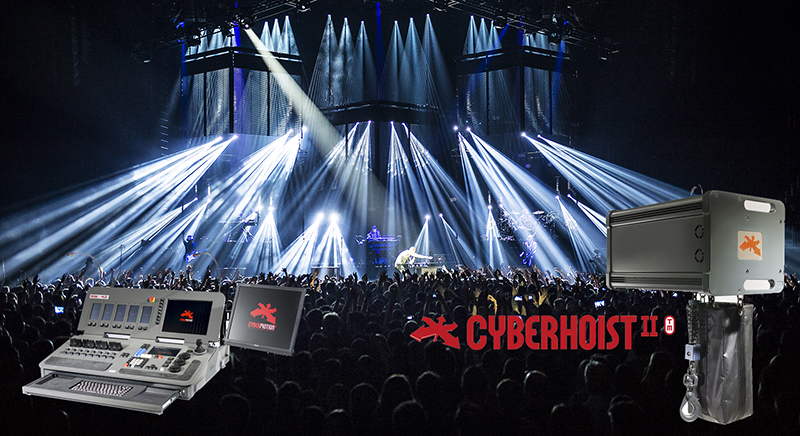 CyberHoist II in action for Linkin Park's