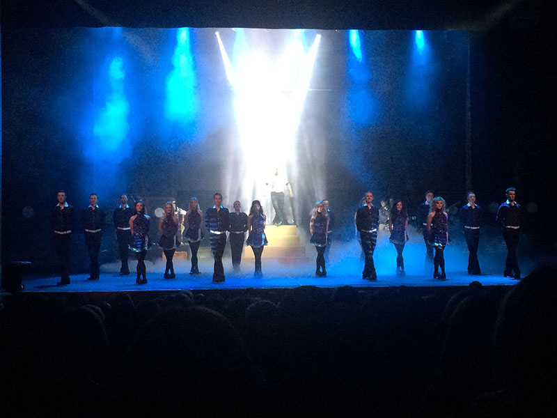 Conleth used 24 x Pointes, 12 x 600E Spots, 12 x ColorWash 1200E ATs, 4 x ColorWash 575E ATs and four DLS Profiles, a dynamic mix which brought additional energy and resonance to the performance, complete with accompanying visuals on an upstage LED screen.