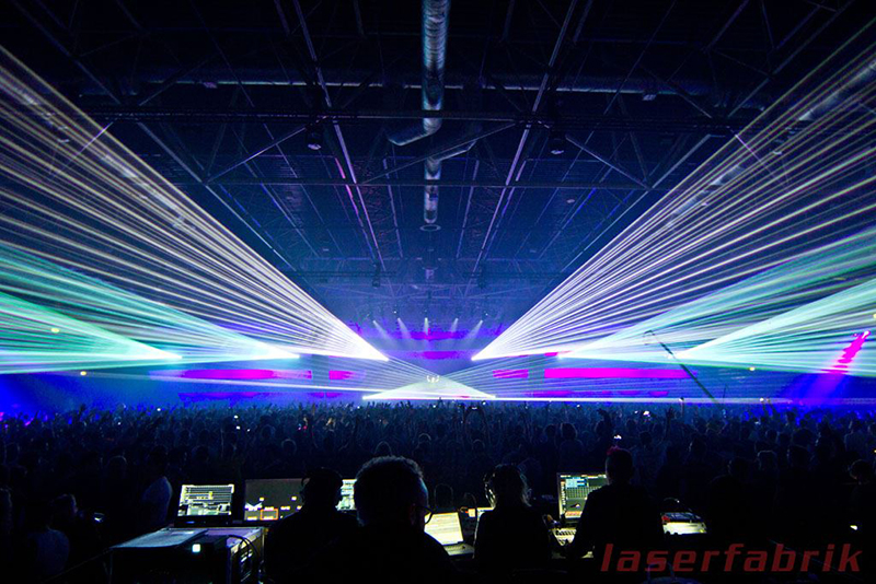 Laserfabrik 2 x RTI NANO RGB 30 and 6 x RTI NANO RGB 18 for the main floor and 6 x RTI Femto RGB 7 and 2 x RTI PIKO RGB 14 for the second floor.