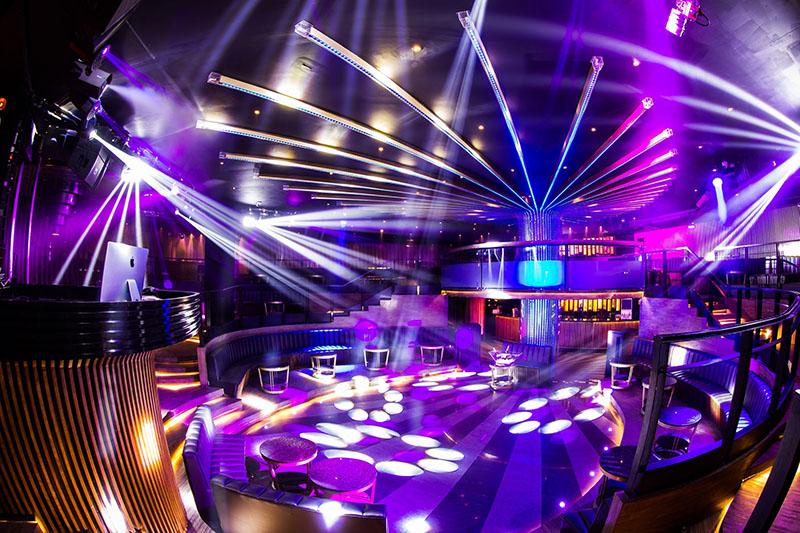 The 900-capacity club, which lies in the city of San Pedro Garza Garcia, is a multi-level venue that provides guests with a clear view of the dance floor from any spot in the club.