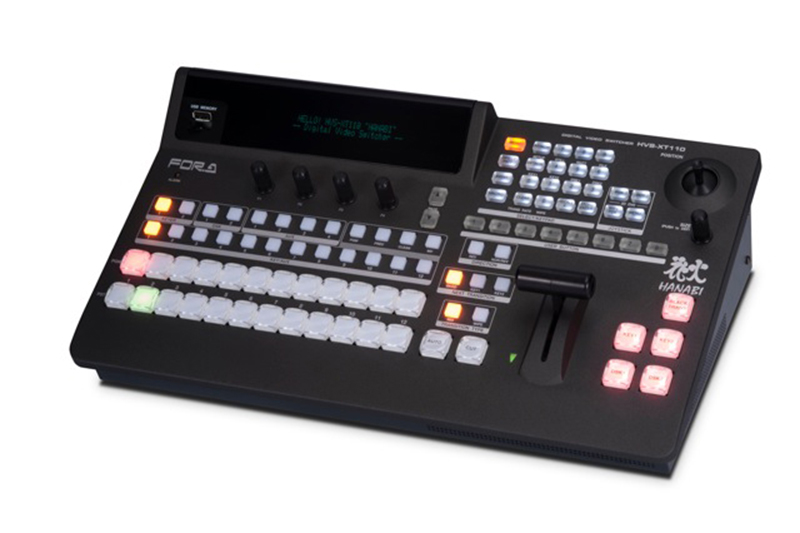 FOR-A's HVS-110 portable video switcher