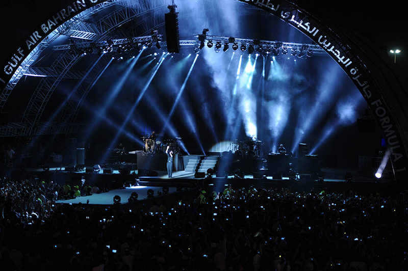 “I used the B-EYEs’ rotating lens effects for general eye-candy and to add that extra oomph to the LED screen,”