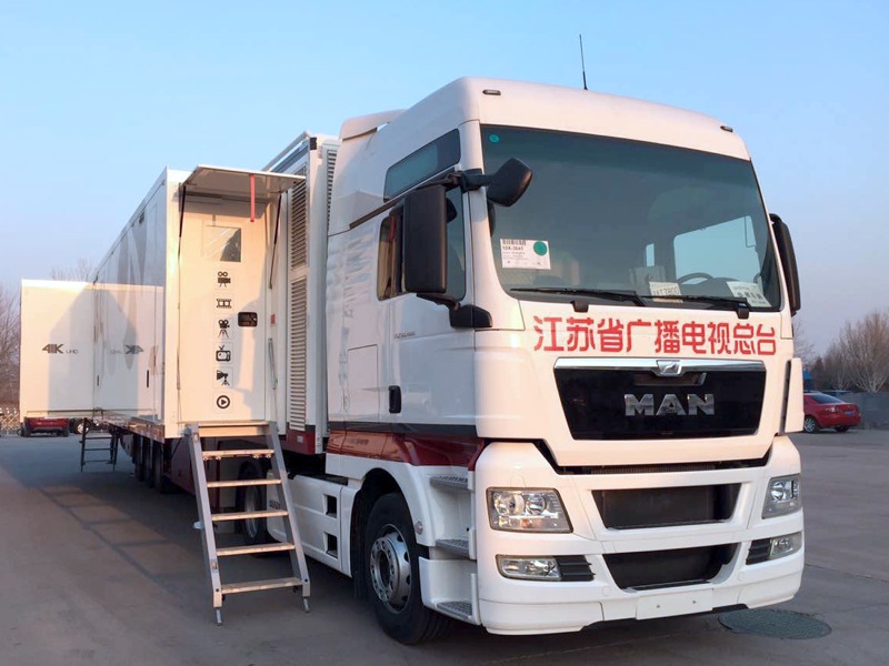 China's first 4K OB Van
