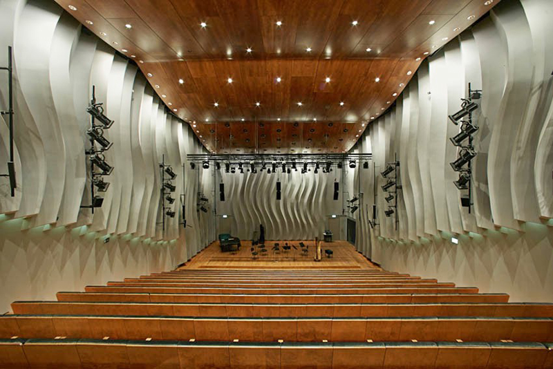 NOSPR Chamber Music Hall top view