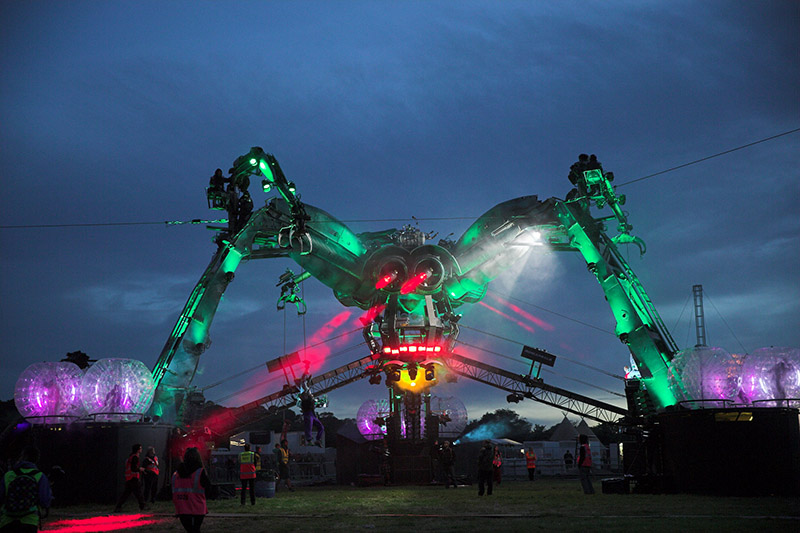 Arcadia at Glastonbury (c) Louise Stickland