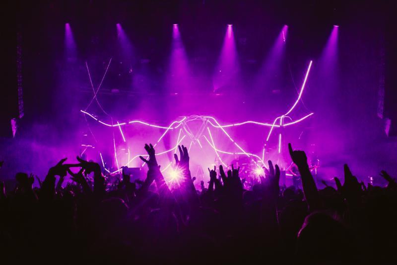 The bespoke Light Initiative set was ideal for Enter Shikari's UK tour as well as adaptable for their outdoor festival shows. © Tom Martin