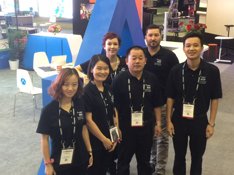 SHS Global and SBC teamed up at InfoComm15 in Orlando