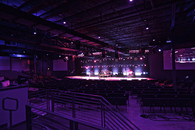 North Carolina’s Raleigh First Assembly Church Gets All LED Elation ...