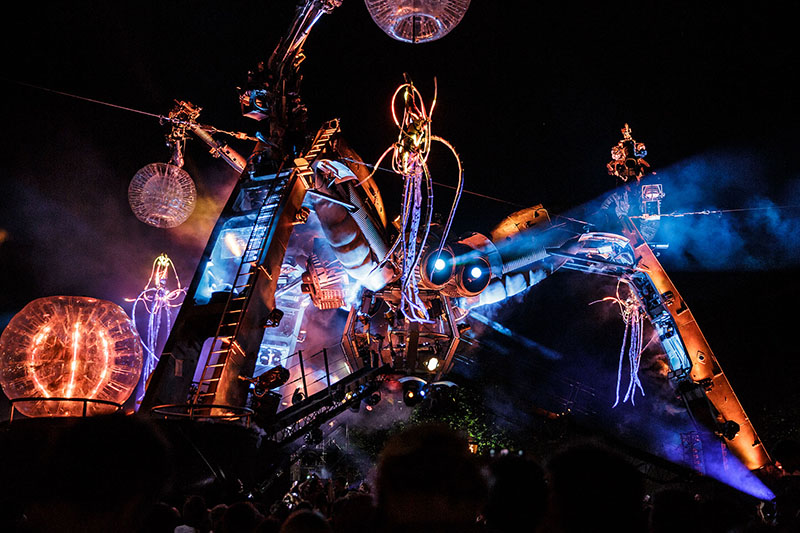 Colour Sound Lights Arcadia ‘Metamorphosis’ Event in U.K. Photo by Ben Daure