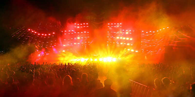 Phoenix-Themed Main Stage at New York’s Electric Zoo Festival Lit with Elation Fixtures