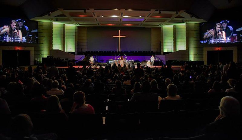 Lauren Daigle Lit with Chauvet Professional Rogue RH1 Hybrids