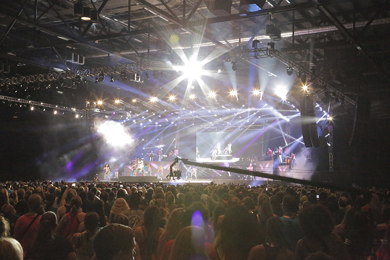 Everlast Productions, Inc. in Miami, Florida has taken delivery of 12 Clay Paky Stormy fixtures, which were quickly dispatched to the dynamic Fitness-Concert at the 8th Annual Zumba Instructor Convention.