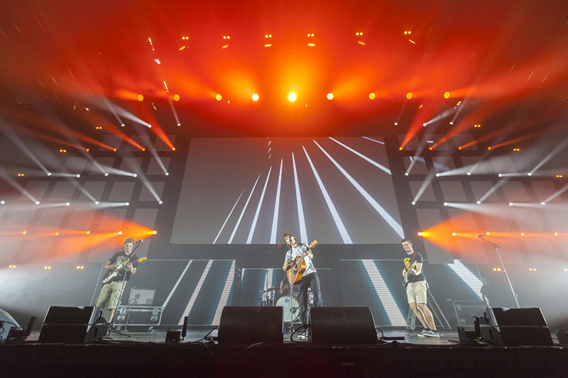 GLP fixtures used at 2015 Video Days event in Cologne, Germany. Photos by Detlev Klockow (PRG)