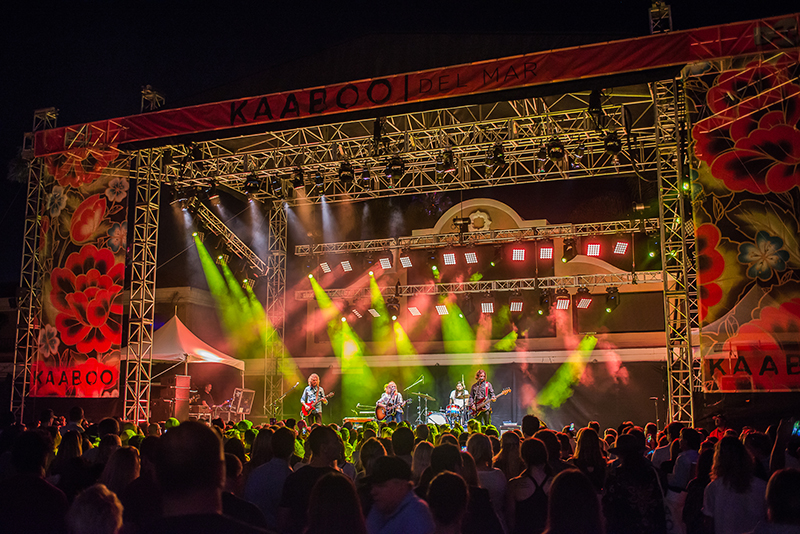 Sheryl Crow performed on the Trestles stage, named for a nearby surfing spot.