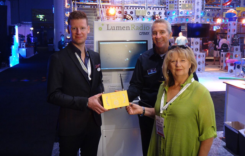 LumenRadio honored A.C. Lighting