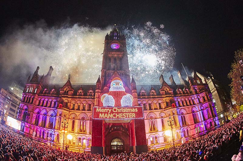 2015 Manchester City Centre 'Switch-On' Event Uses dbn-Supplied Gear
