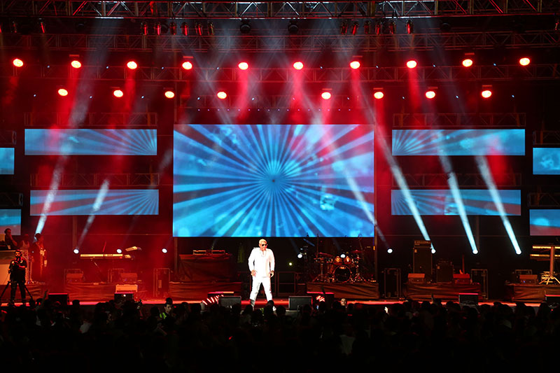Dance Afrique Festival in Dubai Lit with Robe Fixtures. Photo by Jossy Thomas