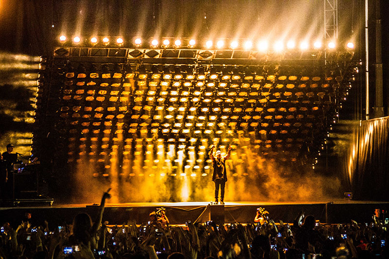 Kanye West's set capped it all off for Summer Ends 2015.