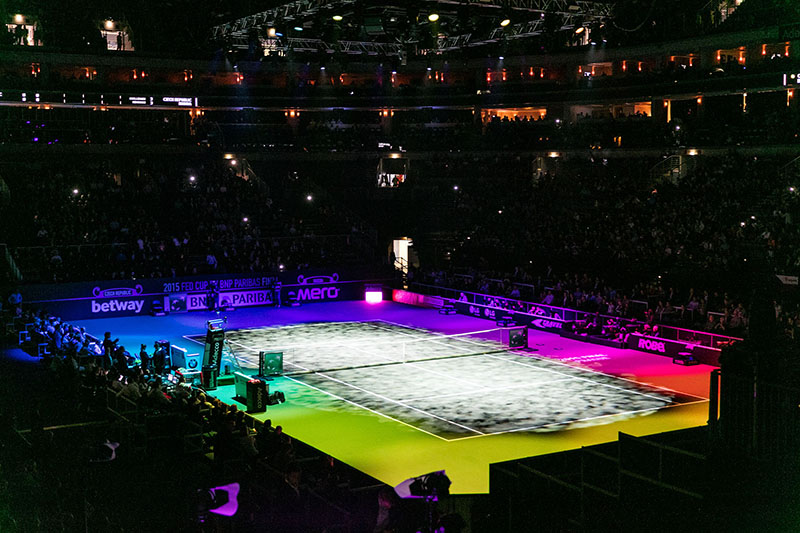 2015 Fed Cup Women’s Tennis Final Lit with Robe Fixtures