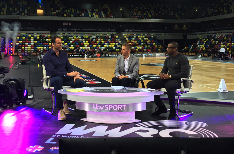 Rugby World Cup Turns to White Light for Lighting, Sound Assist. Pictured here, the BT World Wheelchair Rugby Challenge.