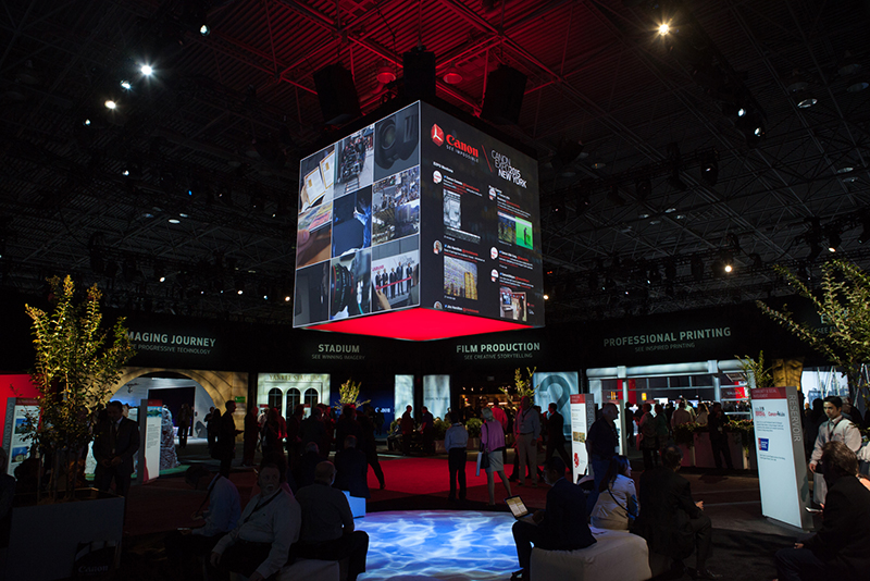 Canon Expo 2015 Gets AV Support from WorldStage