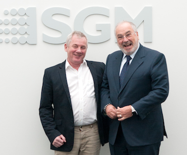 Peter Johansen (pictured here, left) will continue in a leadership role as CEO. The company is now owned by Eurofinim, led by CEO Paolo Covre (pictured right.)
