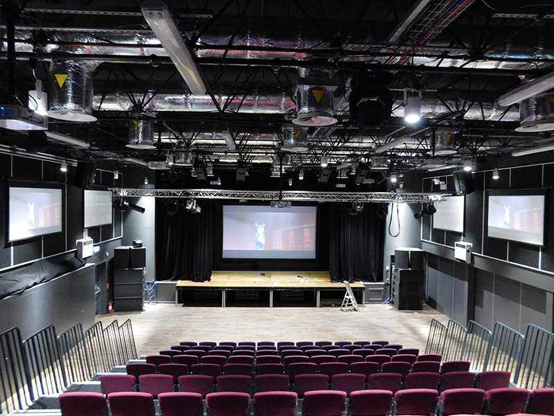Audio Light Systems installed 12 Rogue R1 Spot fixtures for the theatre